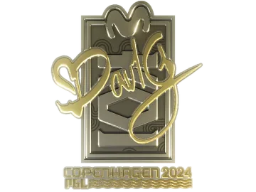 Sticker | dav1g (Gold) | Copenhagen 2024