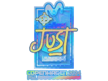 Sticker | JUST (Holo) | Copenhagen 2024