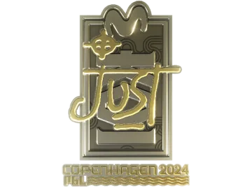 Sticker | JUST (Gold) | Copenhagen 2024