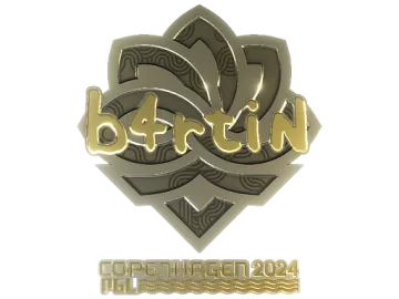 Sticker | b4rtiN (Gold) | Copenhagen 2024