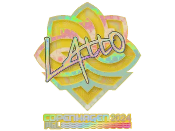 Sticker | latto (Holo) | Copenhagen 2024