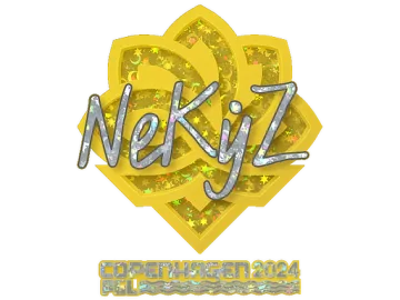 Sticker | NEKiZ (Glitter) | Copenhagen 2024