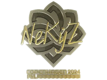 Sticker | NEKiZ (Gold) | Copenhagen 2024