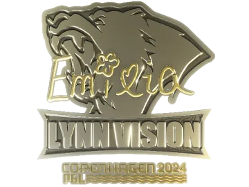Sticker | EmiliaQAQ (Gold) | Copenhagen 2024