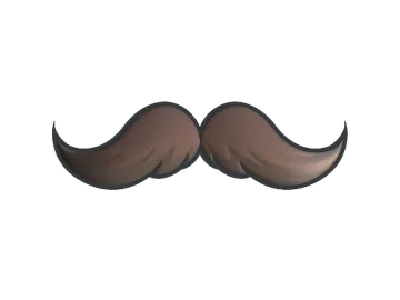 Sticker | Mustachio (Foil)