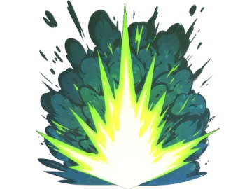 Sticker | Boom Detonation (Glitter)