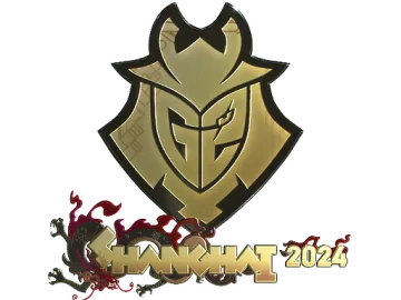 Sticker | G2 Esports (Gold) | Shanghai 2024
