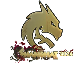 Sticker | Team Spirit (Gold) | Shanghai 2024