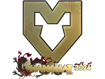Sticker | MOUZ (Gold) | Shanghai 2024