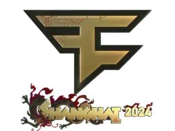 Sticker | FaZe Clan (Gold) | Shanghai 2024