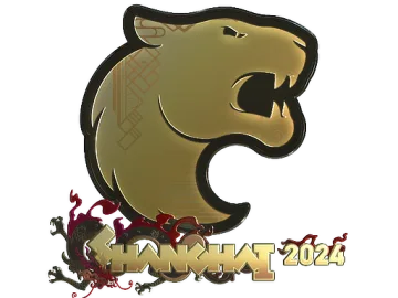 Sticker | FURIA (Gold) | Shanghai 2024