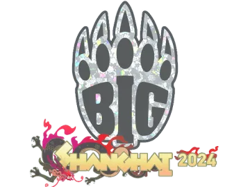 Sticker | BIG (Glitter) | Shanghai 2024