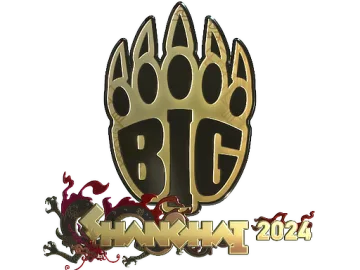 Sticker | BIG (Gold) | Shanghai 2024