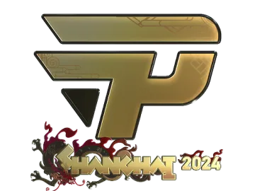 Sticker | paiN Gaming (Gold) | Shanghai 2024