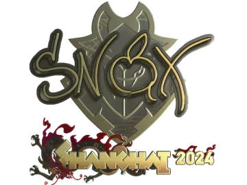 Sticker | Snax (Gold) | Shanghai 2024