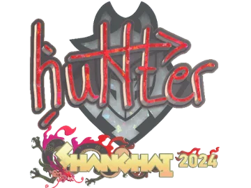 Sticker | huNter- (Glitter) | Shanghai 2024