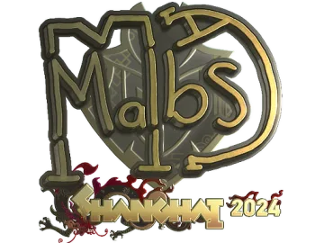 Sticker | malbsMd (Gold) | Shanghai 2024