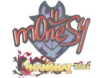 Sticker | m0NESY (Holo) | Shanghai 2024