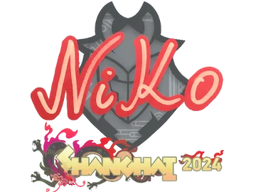 Sticker | NiKo | Shanghai 2024