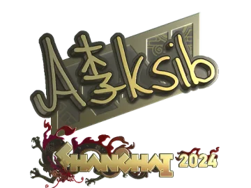 Sticker | Aleksib (Gold) | Shanghai 2024