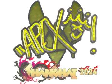 Sticker | apEX (Glitter) | Shanghai 2024