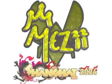 Sticker | mezii (Glitter) | Shanghai 2024