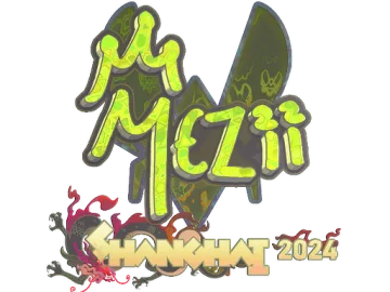 Sticker | mezii (Holo) | Shanghai 2024