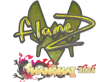 Sticker | FlameZ (Glitter) | Shanghai 2024