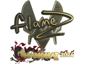Sticker | FlameZ (Gold) | Shanghai 2024