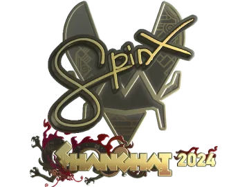Sticker | Spinx (Gold) | Shanghai 2024