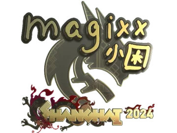 Sticker | magixx (Gold) | Shanghai 2024