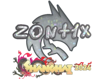 Sticker | zont1x (Glitter) | Shanghai 2024