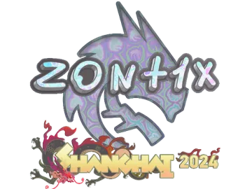 Sticker | zont1x (Holo) | Shanghai 2024