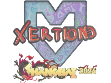 Sticker | xertioN (Holo) | Shanghai 2024