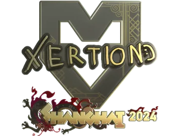 Sticker | xertioN (Gold) | Shanghai 2024