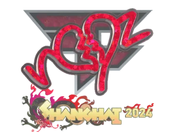 Sticker | ropz (Glitter) | Shanghai 2024