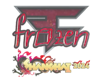 Sticker | frozen (Glitter) | Shanghai 2024