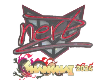 Sticker | NertZ (Glitter) | Shanghai 2024