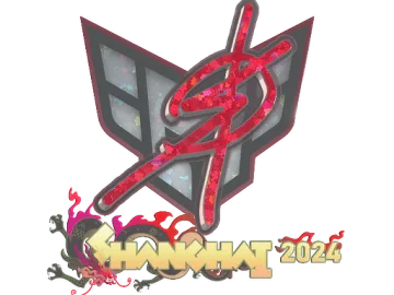 Sticker | degster (Glitter) | Shanghai 2024