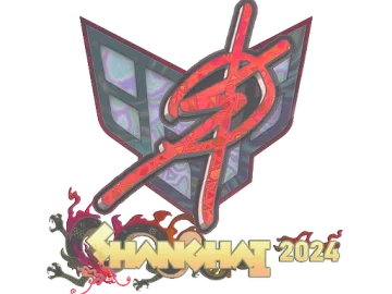 Sticker | degster (Holo) | Shanghai 2024