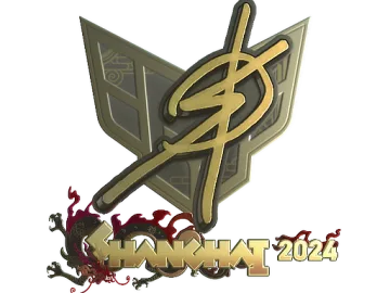 Sticker | degster (Gold) | Shanghai 2024