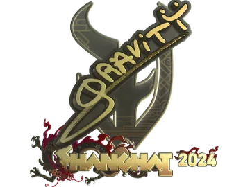 Sticker | Graviti (Gold) | Shanghai 2024