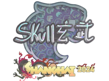 Sticker | skullz (Holo) | Shanghai 2024