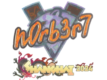 Sticker | n0rb3r7 (Holo) | Shanghai 2024