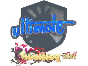 Sticker | ultimate (Glitter) | Shanghai 2024