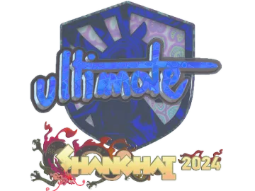 Sticker | ultimate (Holo) | Shanghai 2024