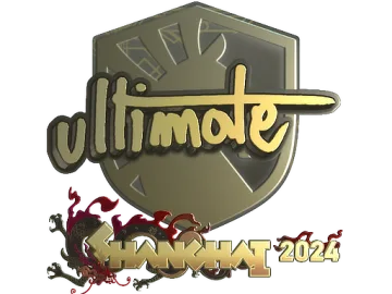 Sticker | ultimate (Gold) | Shanghai 2024