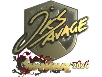 Sticker | jks (Gold) | Shanghai 2024