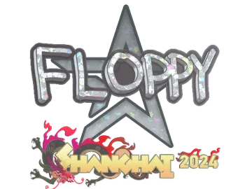 Sticker | floppy (Glitter) | Shanghai 2024