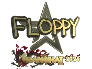 Sticker | floppy (Gold) | Shanghai 2024